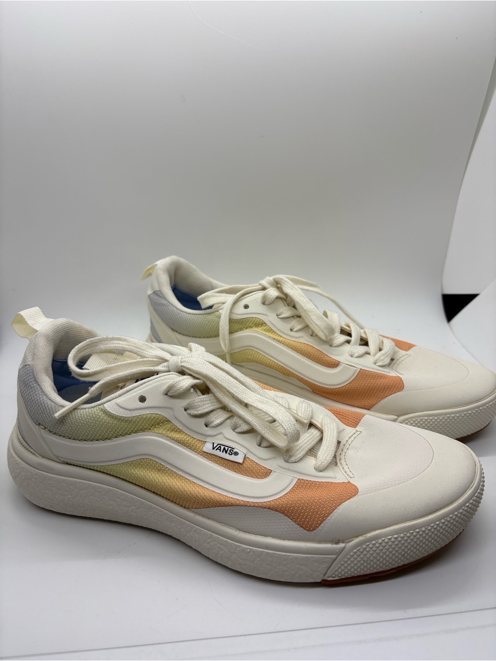 Vans Ombré Sunrise Ultrarange Cream Sneakers Shoes W7. M5.5